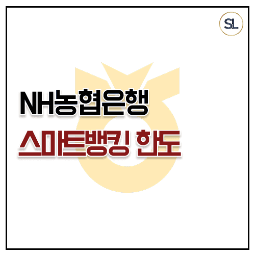 농협 스마트 인터넷 뱅킹 이체 한도 증액 방법 보안카드 OTP